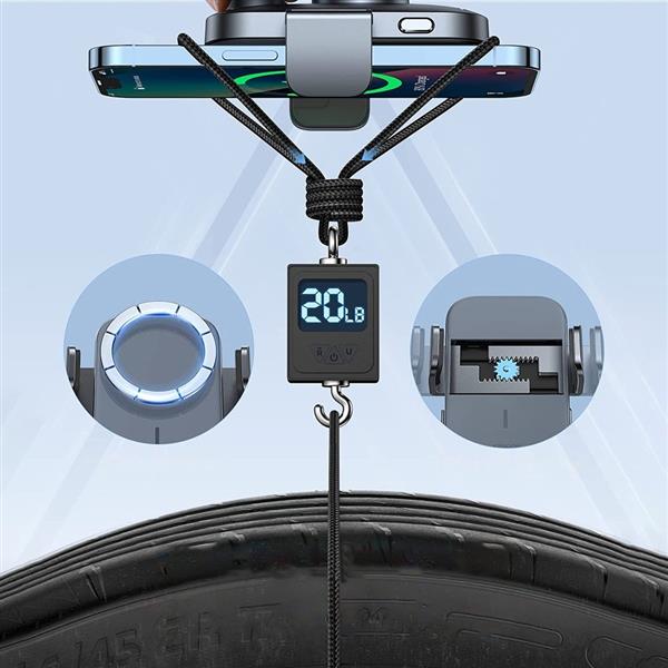 Joyroom samochodowy uchwyt magnetyczny bezprzewodowa indukcyjna ładowarka Qi 15W (kompatybilna z MagSafe do iPhone) na kratkę nawiewu (JR-ZS295)-2417521