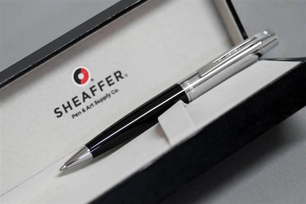 9314 Długopis Sheaffer kolekcja 300, czarny, wykończenia chromowane-3039544
