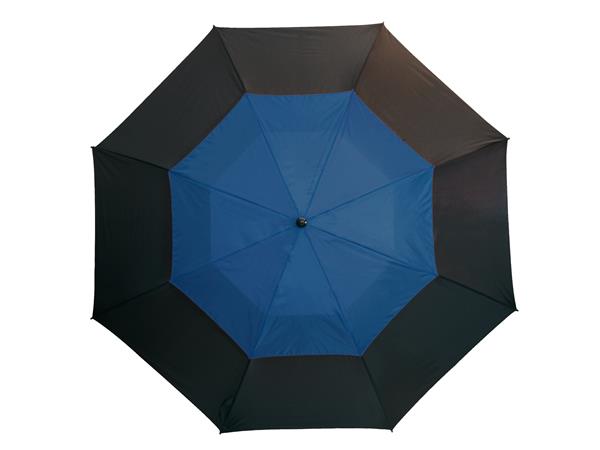 Parasol golf MONSUN, czarny, niebieski-2303367