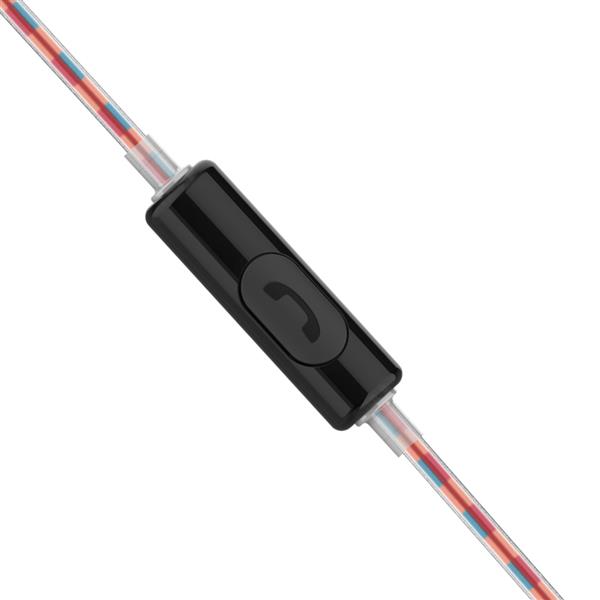 XO Słuchawki przewodowe EP9 jack 3,5mm czarne-1584353
