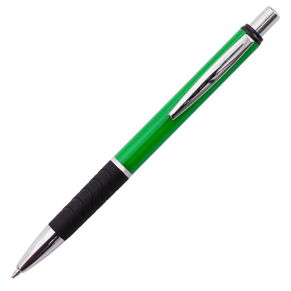 Długopis Andante Solid, zielony/czarny-547348
