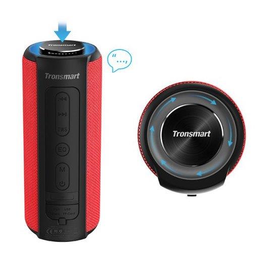 Tronsmart T6 Plus przenośny bezprzewodowy głośnik Bluetooth 5.0 40W czerwony (349454)-2168062