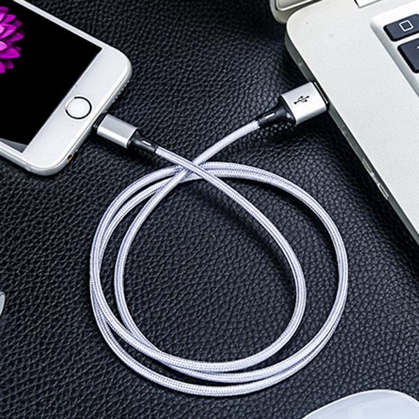 Wozinsky kabel przewód USB - Lightning 2,4A 2m biały (WUC-L2W)-2269577