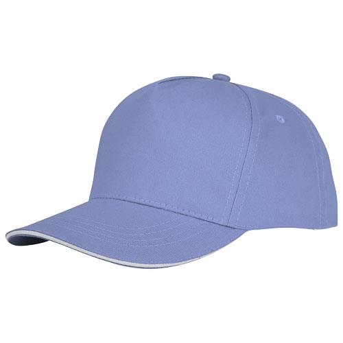 rozowy, 5-panelowa czapka CETO-2327436
