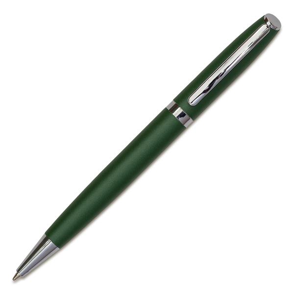 Długopis aluminiowy Trail, ciemnozielony-2650980