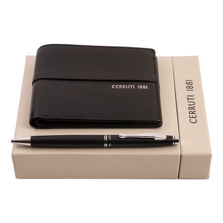 Zestaw upominkowy Cerruti 1881 długopis i portfel - NLW201A + NSN2014A-2983574