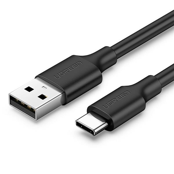 Ugreen kabel przewód USB - USB Typ C Quick Charge 3.0 3A 0,25m czarny (US287 60114)-2295939