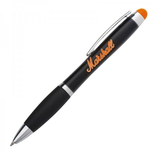 Długopis metalowy touch pen lighting logo LA NUCIA-1928330