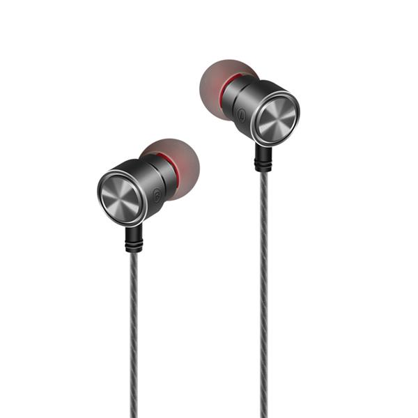 XO Słuchawki przewodowe S9 jack 3,5mm szare-1580967