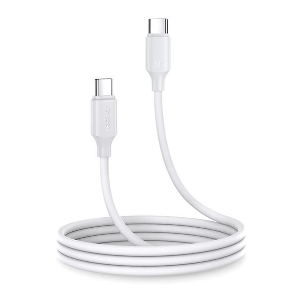 Joyroom kabel USB-C - USB-C 480Mb/s 60W 1m biały (S-CC060A9)-2428535
