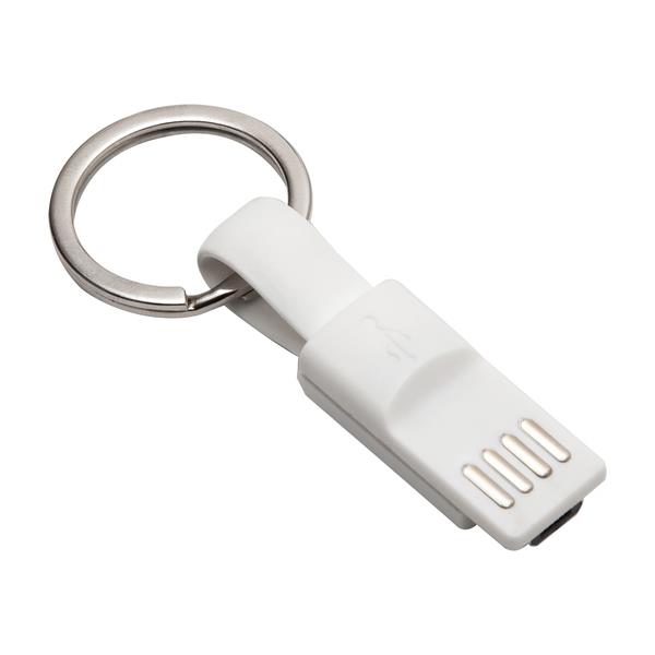 Brelok USB Hook Up, biały-2013518