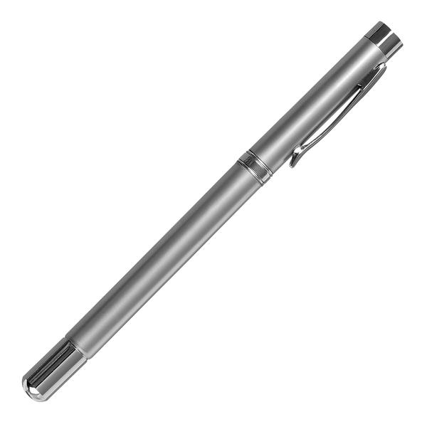 Długopis 4-funkcyjny Pointer ze wskaźnikiem laserowym, srebrny-1679099
