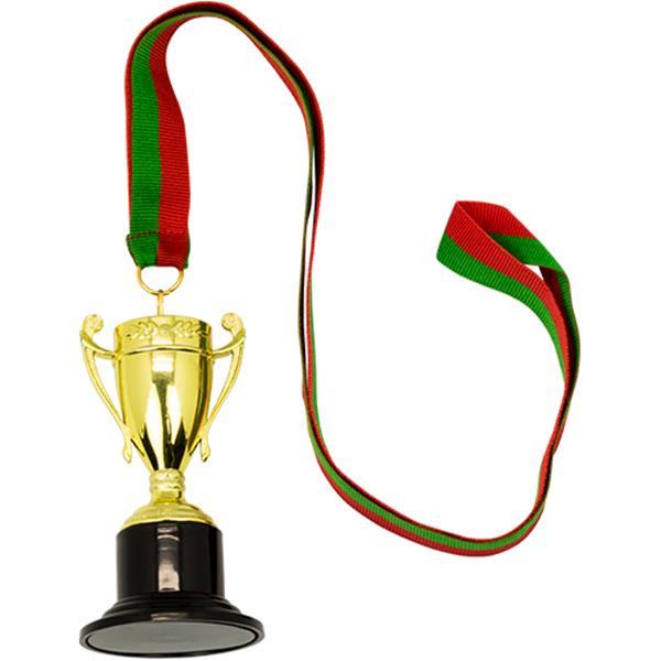 Mini trofeum/medal, plastik-1919575