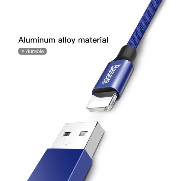 Baseus kabel Yiven USB - Lightning 1,8 m 2A niebieski-2053692