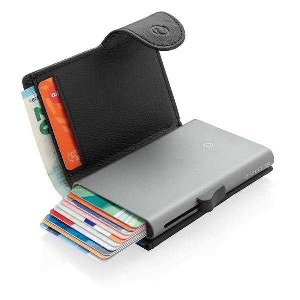 Portfel, etui na karty kredytowe C-Secure XL, ochrona RFID-1656927