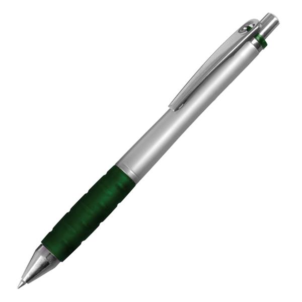 Długopis Argenteo, zielony/srebrny-2009983