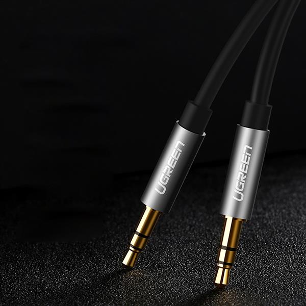 Ugreen kabel przewód audio AUX mini jack 3,5mm 1m czarny (AV119)-2964609