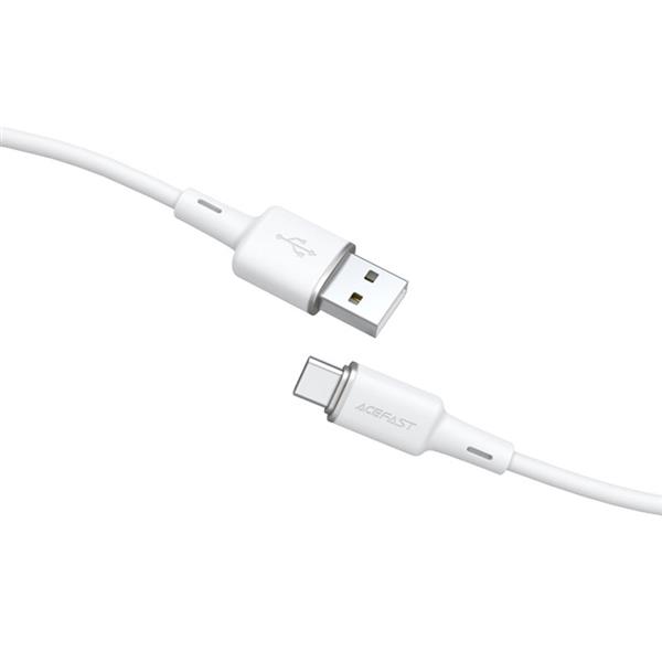 Acefast kabel USB - USB Typ C 1,2m, 3A biały (C2-04 white)-2270102