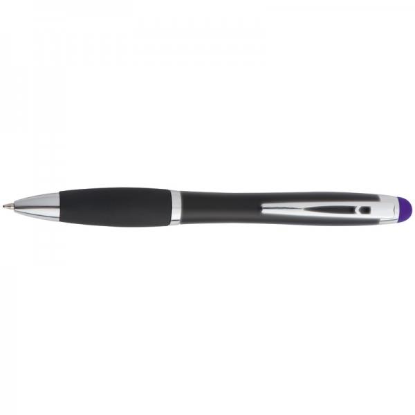 Długopis metalowy touch pen lighting logo LA NUCIA-1928312