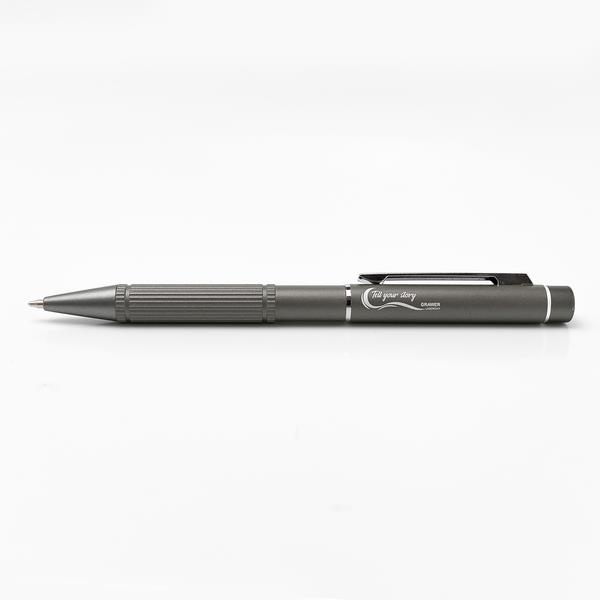 Długopis ze wskaźnikiem laserowym Stellar, grafitowy-2015363