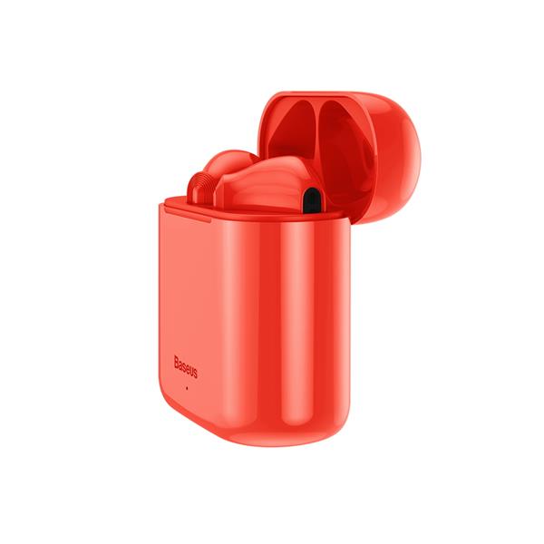 Baseus słuchawki bluetooth TWS W09 czerwone-1601428