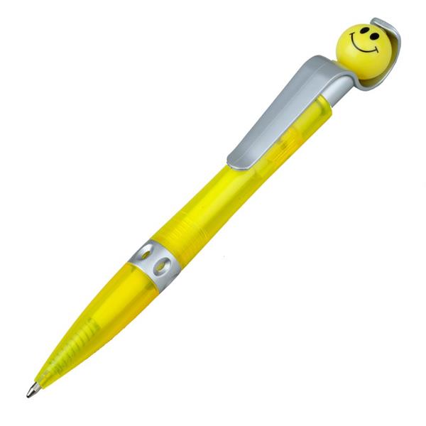 Długopis Happy, żółty-2010685