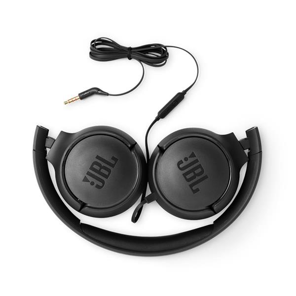 JBL słuchawki przewodowe nauszne T500 czarne-1563043