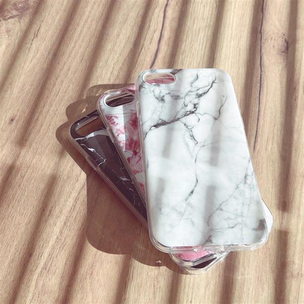 Wozinsky Marble żelowe etui pokrowiec marmur Xiaomi Redmi 10X 4G / Xiaomi Redmi Note 9 biały-2180836