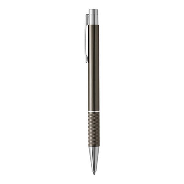 Długopis metalowy ze srebrnymi detalami-1916608