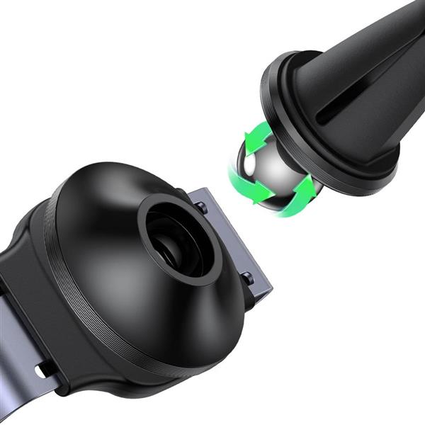 Ugreen 2w1 zaciskowy i magnetyczny uchwyt samochodowy do telefonu na kratkę wentylacji nawiew czarny (LP450)-2239999