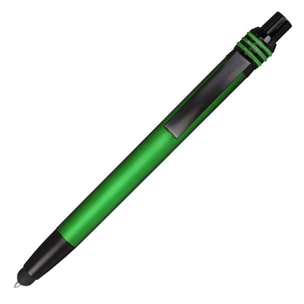 Długopis z rysikiem Tampa, zielony-546163