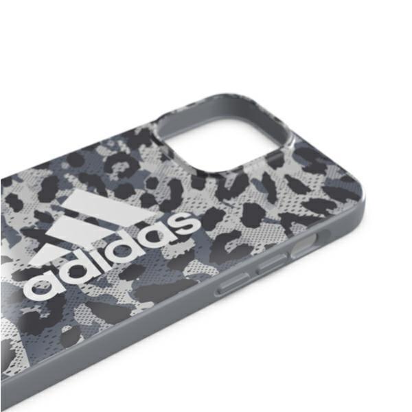 Etui Adidas OR Snap Case Leopard na iPhone 13 Pro / na iPhone 13 - szare-2284516