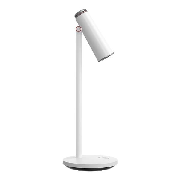 Baseus biurkowa lampka lampa LED bezprzewodowa akumulator 1800 mAh biały (DGIWK-A02)-2159416