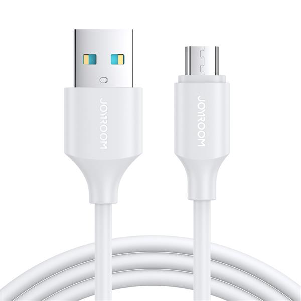 Joyroom kabel USB-A - Micro USB 480Mb/s 2.4A 1m biały (S-UM018A9)-2428503