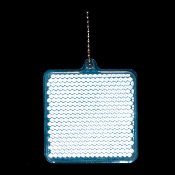 Światełko odblaskowe Square Reflect, niebieski-548169