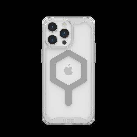 UAG Plyo Magsafe - obudowa ochronna do iPhone 15 Pro Max kompatybilna z MagSafe (ice-silver)-3140939