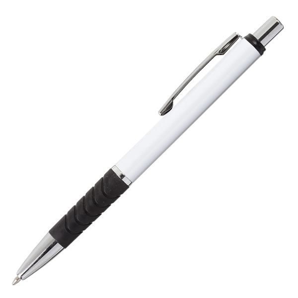 Długopis Andante, biały/czarny-546355