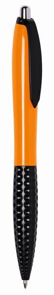 Długopis JUMP, czarny, pomarańczowy-2307003