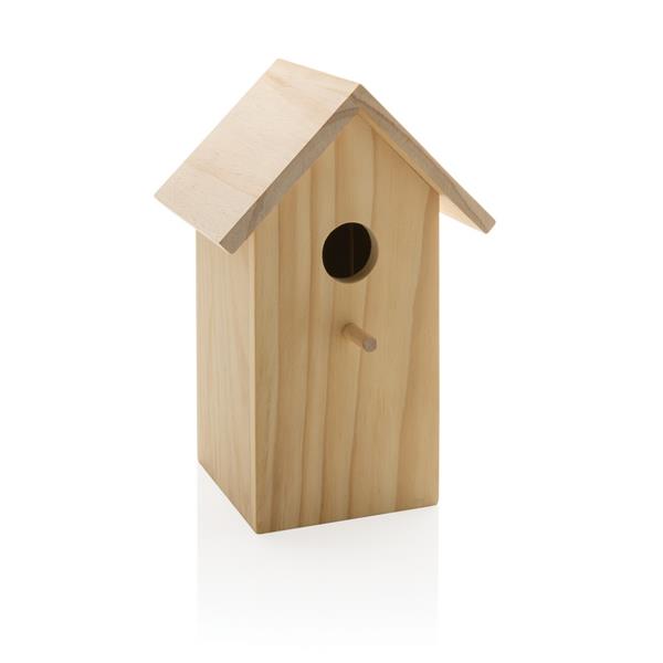 Drewniany domek dla ptaków-3040790