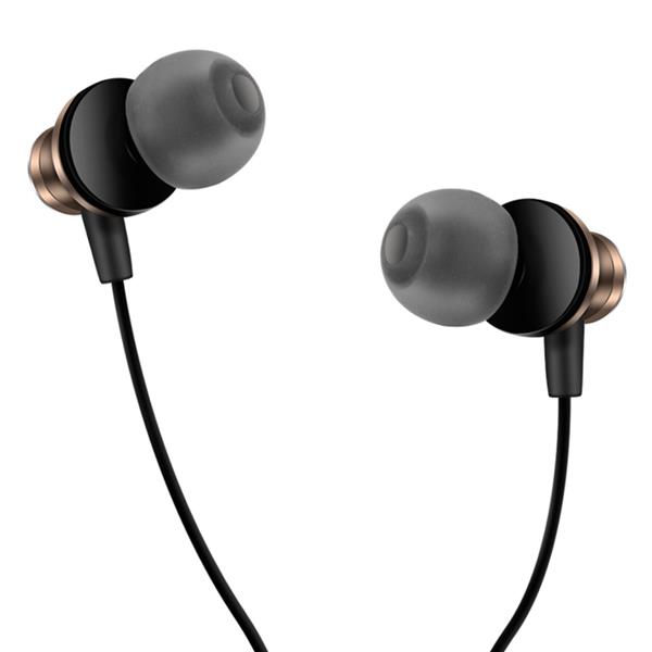 XO Słuchawki przewodowe S20 jack 3,5mm złote-1566909