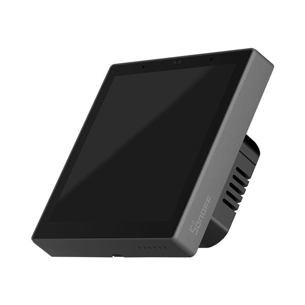 Sonoff panel sterowania inteligentnego domu z ekranem dotykowym Zigbee 3.0 Google Assistant, Alexa czarny (NSPanel Pro)-2965270