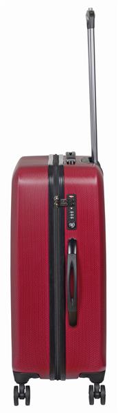 Trzyczęściowy zestaw walizek MAILAND, czerwony-2307511