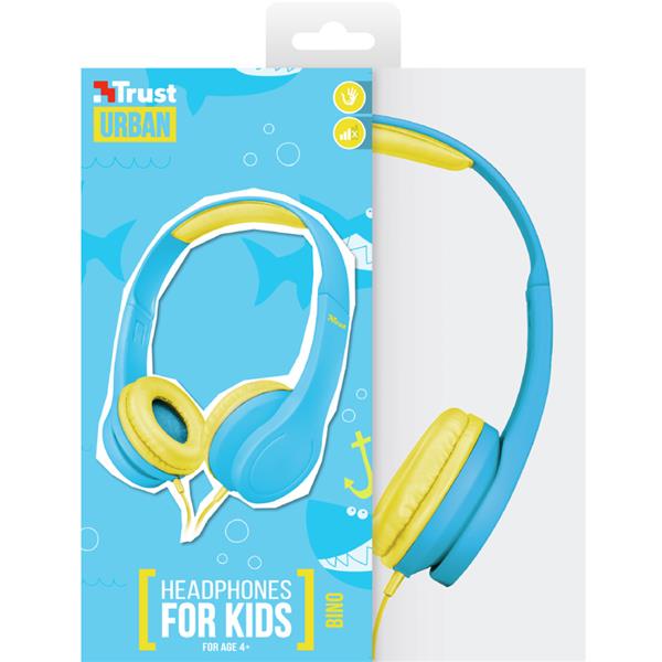 Trust słuchawki przewodowe nauszne Bino Kids niebieskie-1178143