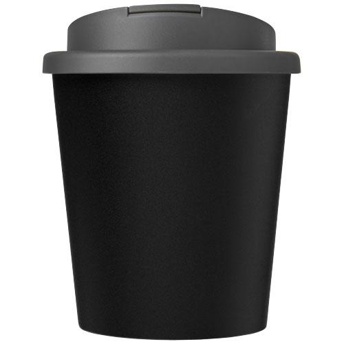 Kubek Americano® Espresso Eco z recyklingu o pojemności 250 ml z pokrywą odporną na zalanie -2338884