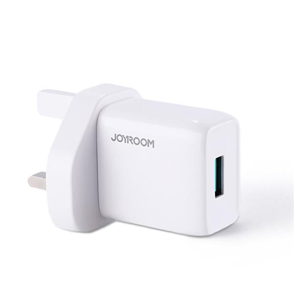 Joyroom ładowarka sieciowa USB 2,1 A wtyczka UK biała (L-1A101)-2418538
