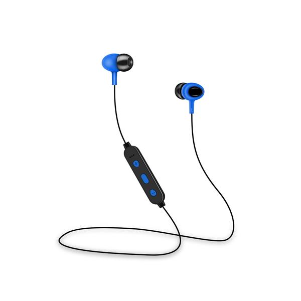 Setty słuchawki Bluetooth Sport dokanałowe niebieskie-2063730