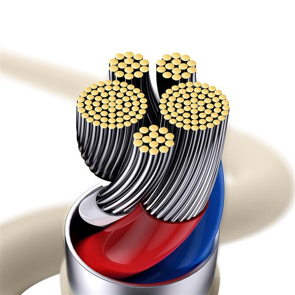 Baseus kabel, przewód USB Typ C – Lightning 20W długość 1,2 m Jelly Liquid Silica Gel – różowy-2281009