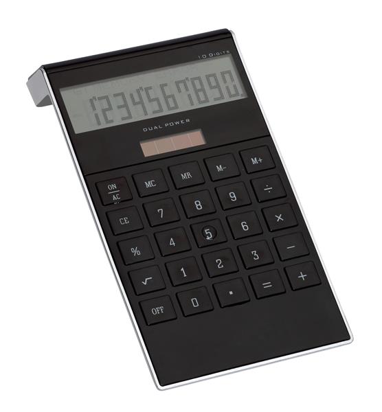 10-cyfrowy kalkulator DOTTY MATRIX, czarny-2307318