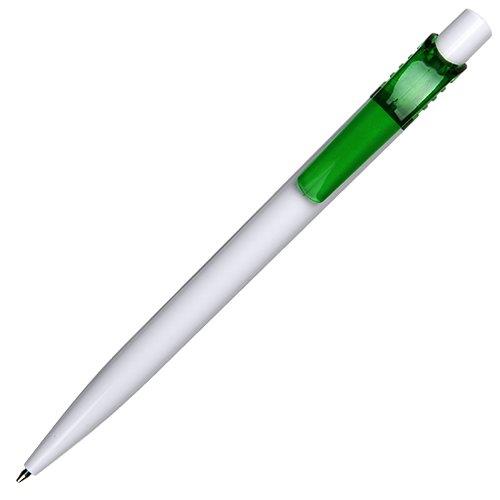 Długopis Easy, zielony/biały-544550