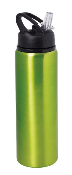 Aluminiowa butelka do picia SPORTY TRANSIT, zielony-2352062